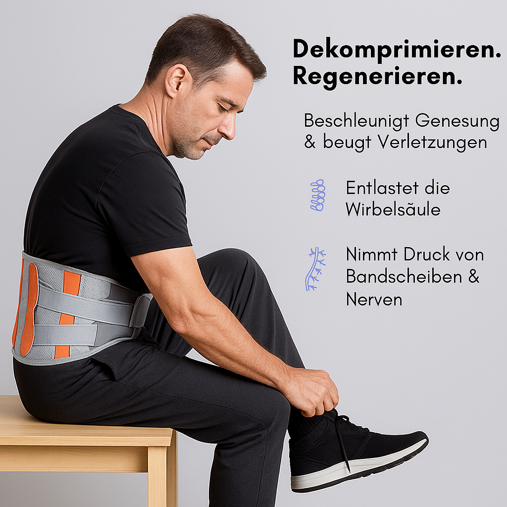 Lendewerk™ 4-in-1 Therapie-Gürtel für Rückenentlastung