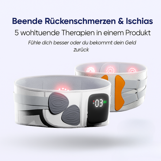 Lendewerk™ 4-in-1 Therapie-Gürtel für Rückenentlastung